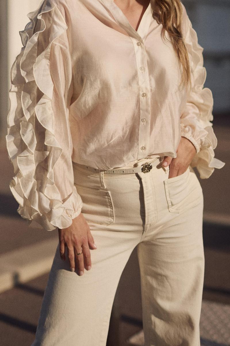 NUKUS Blouse Margriet Off-White 6
