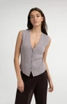YAYA Gilet 01-010161-606 Grijs 1