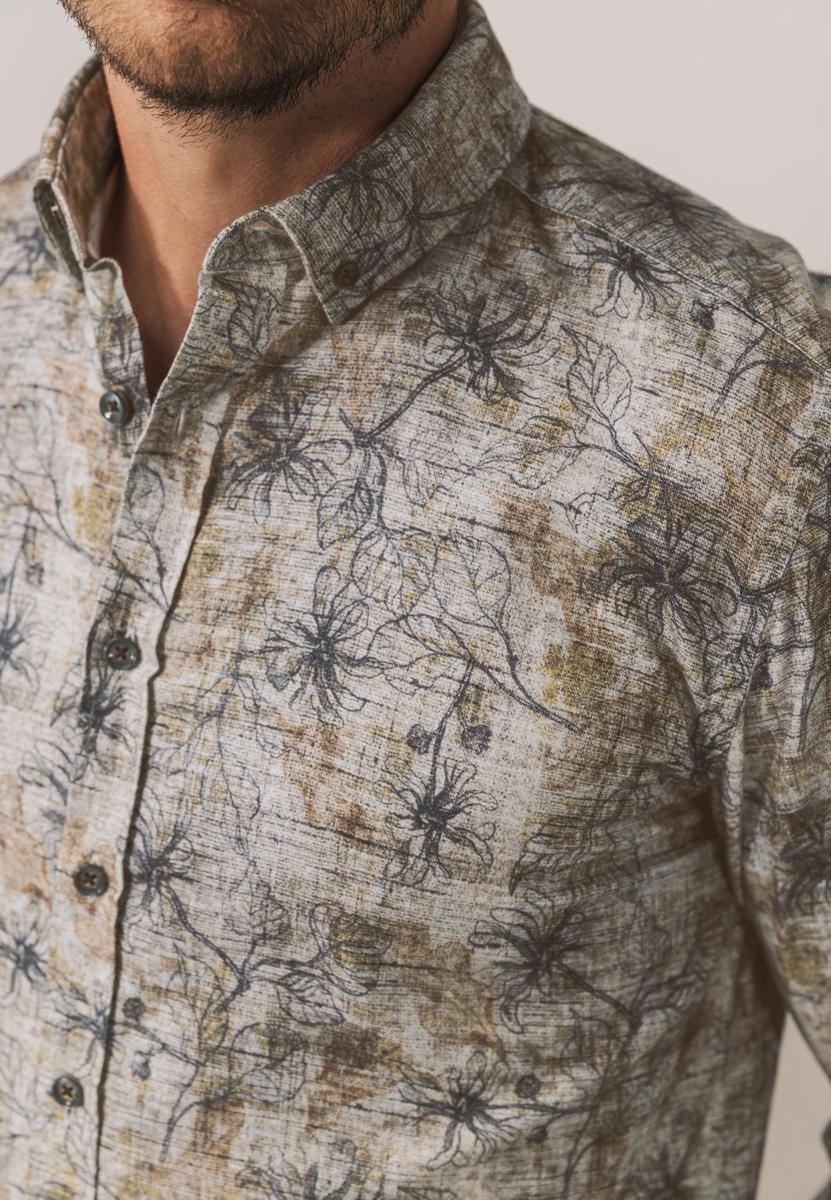 State of Art Overhemd 214-25220 Bruin 5