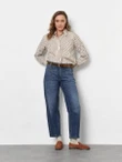 TONI Jeans Liv Barrel Blauw 1