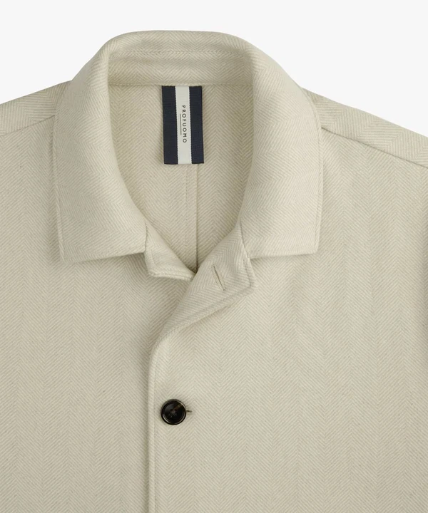 Profuomo Overshirt PPXF30021 Beige 1