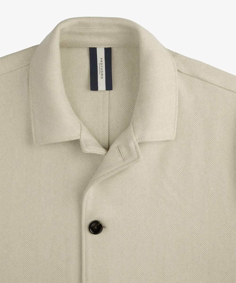 Profuomo Overshirt PPXF30021 Beige 1