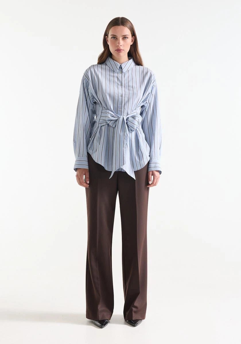 Jansen Amsterdam Blouse Livia Blauw 3