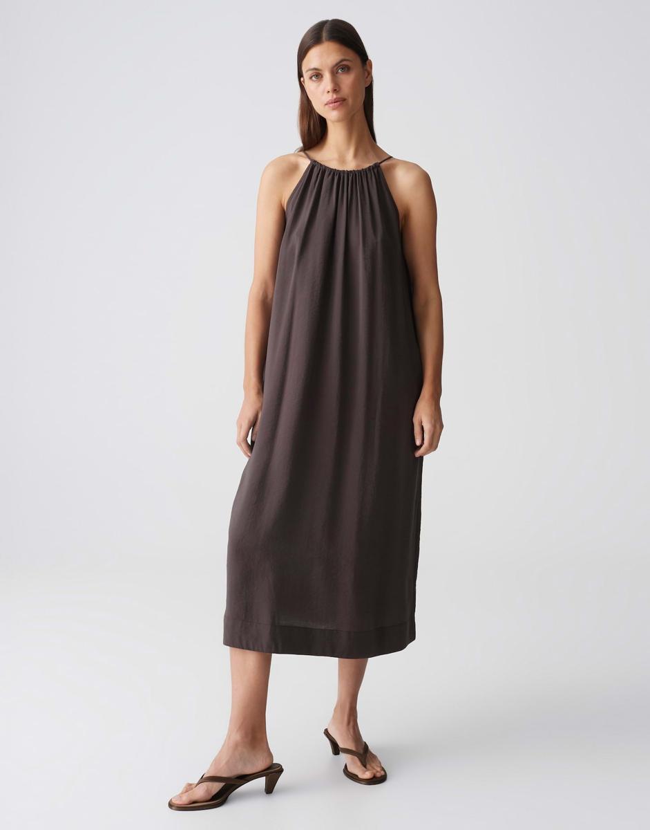 OPUS Jurk 10426113201429 Bruin 2