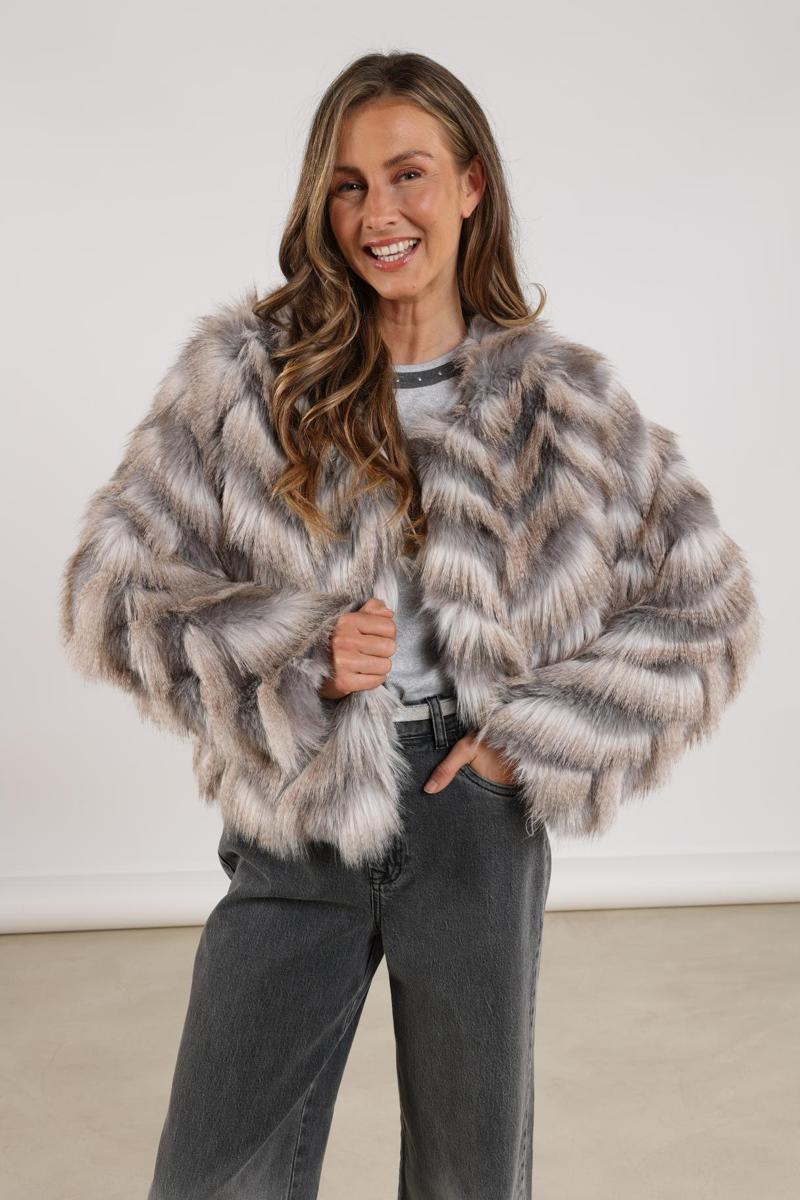 NUKUS Blazer NKF13089 Bruin 1