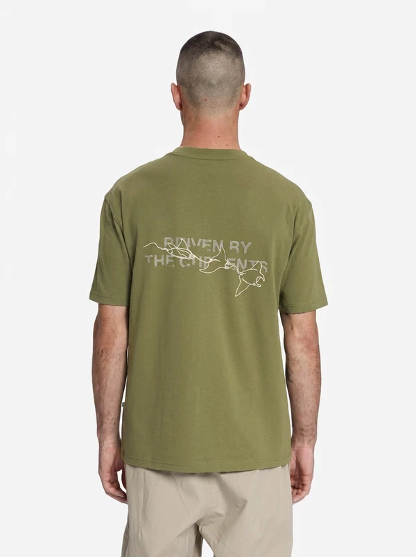 Law of the Sea T-Shirt Journey Artwork Groen 1
