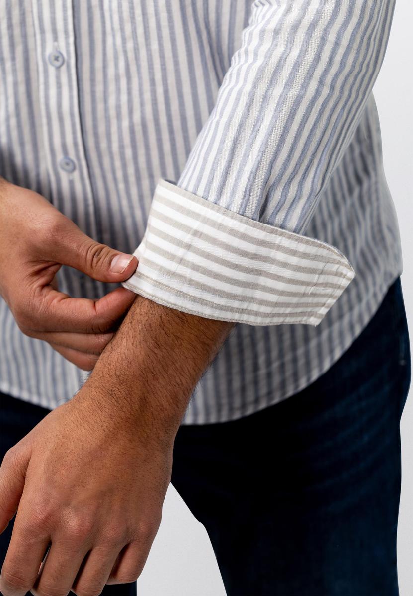 State of Art Overhemd 212-16158 Blauw 6