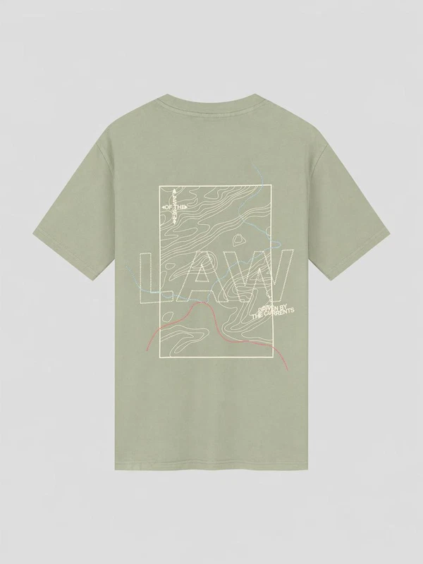 Law of the Sea T-Shirt LAW-10435 Groen 1