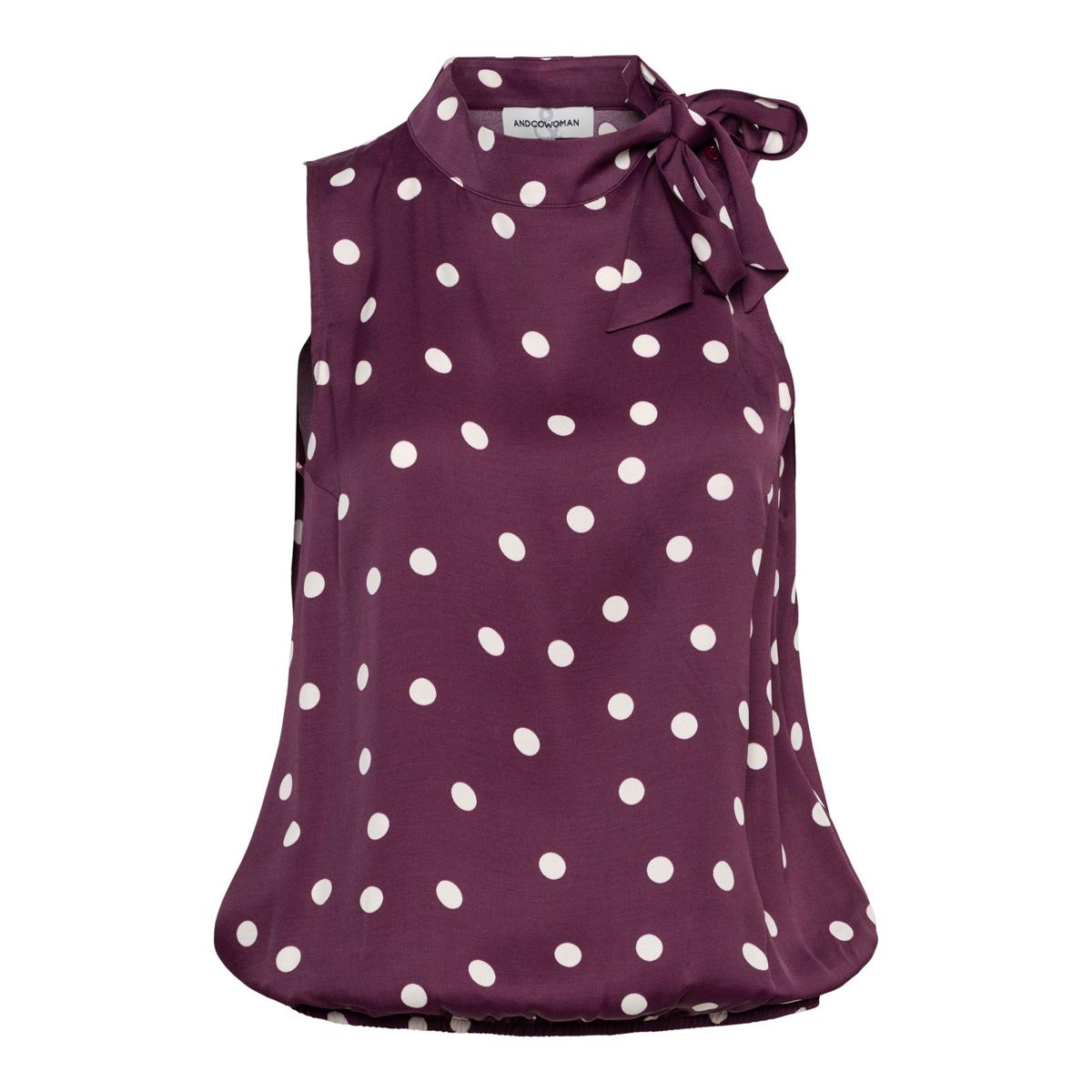 &Co Woman T-Shirt TO366 Paars 1