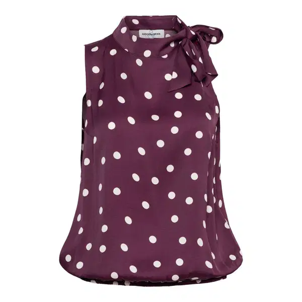 &Co Woman T-Shirt TO366 Paars 1