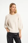 YAYA Trui 01-000644-609 Off-White 1