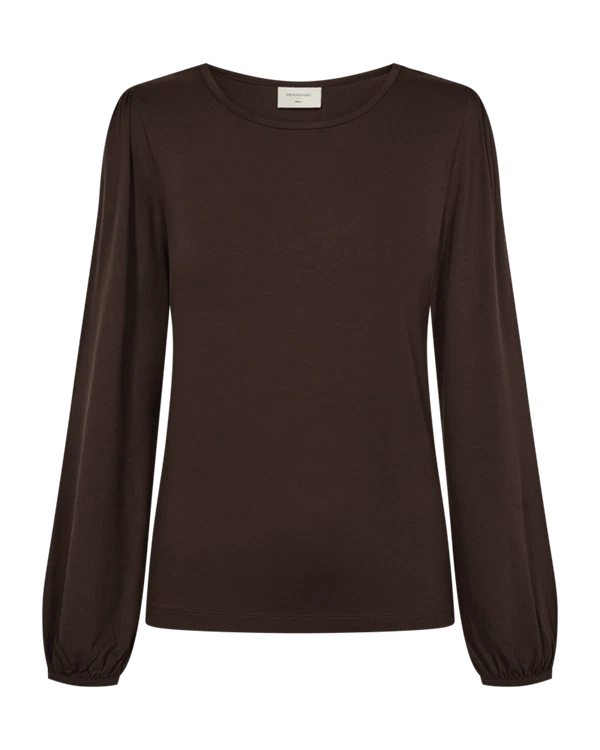 Freequent Longsleeve Liana Bruin 1