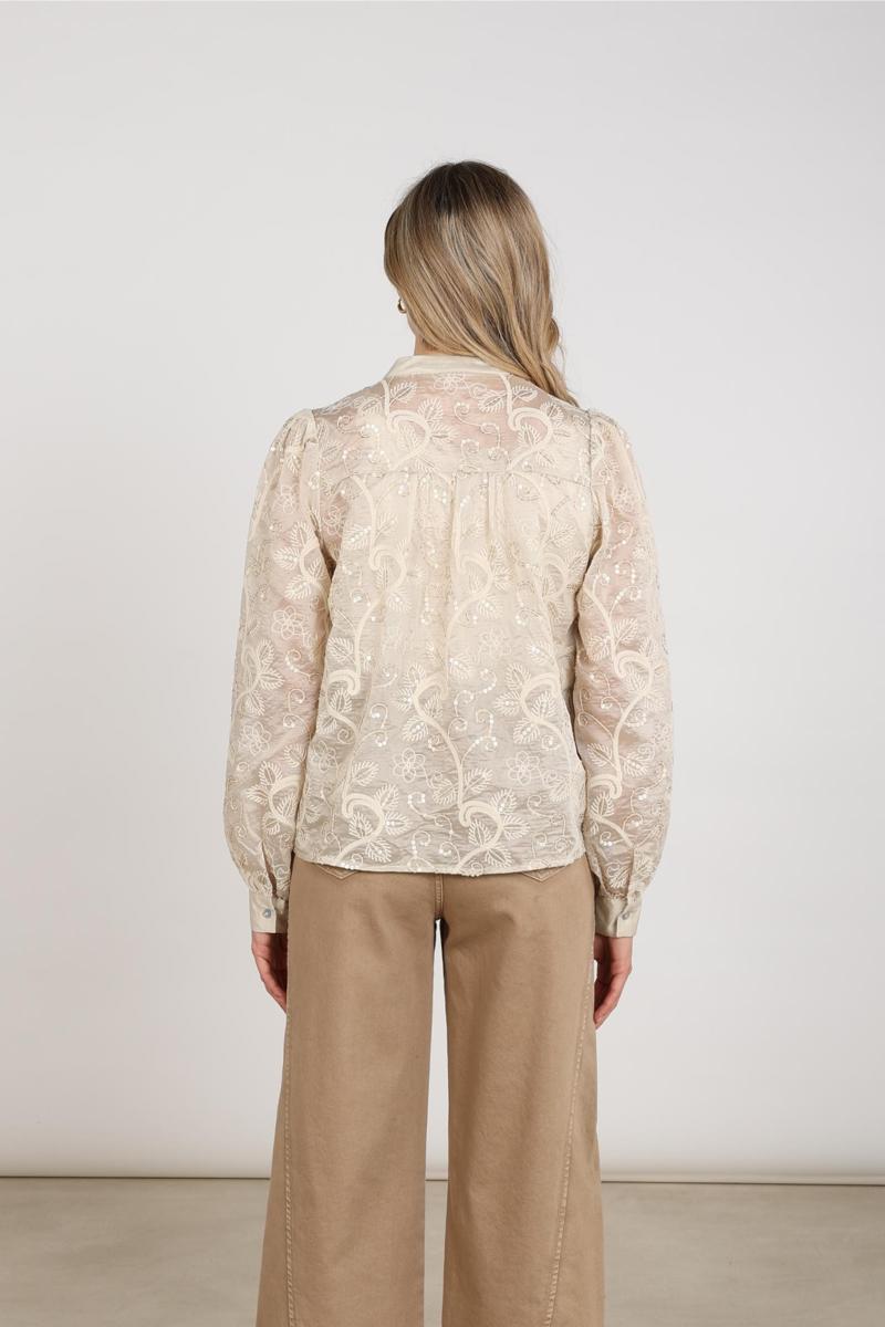 NUKUS Blouse NKF02178 Beige 4