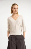 YAYA Trui 01-000609-607 Beige 1