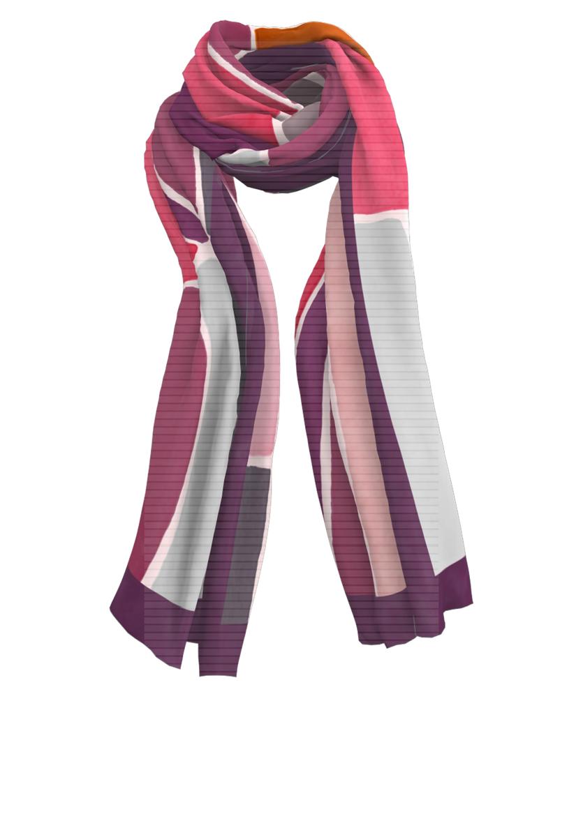 Bianca Sjaal 67503 Rood 1