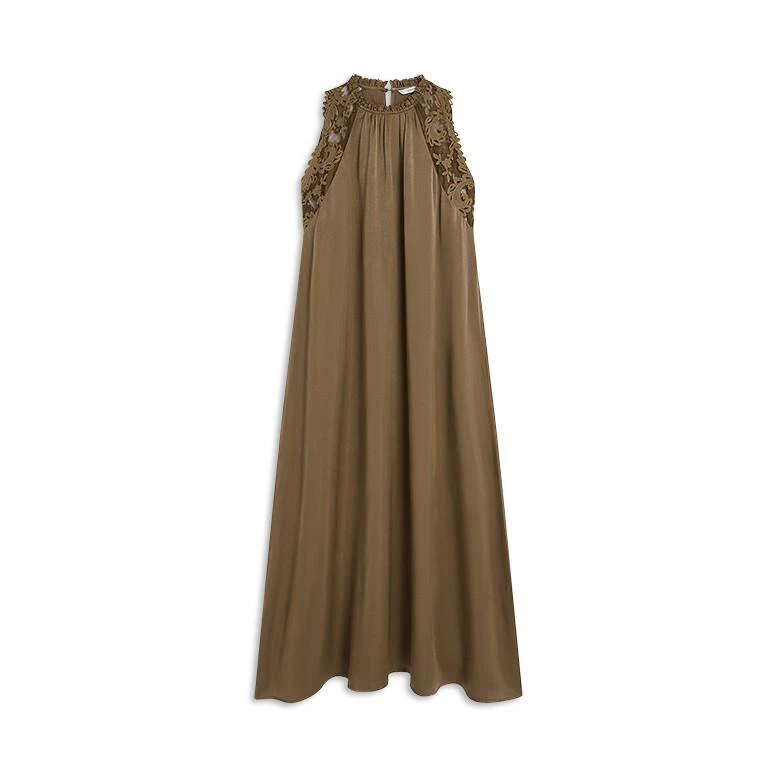 Summum Jurk 5s1646-12464 Taupe 2