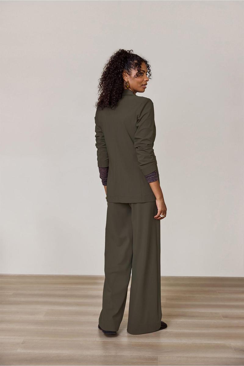 Studio Anneloes Pantalon Lexie bonded trou Groen 6