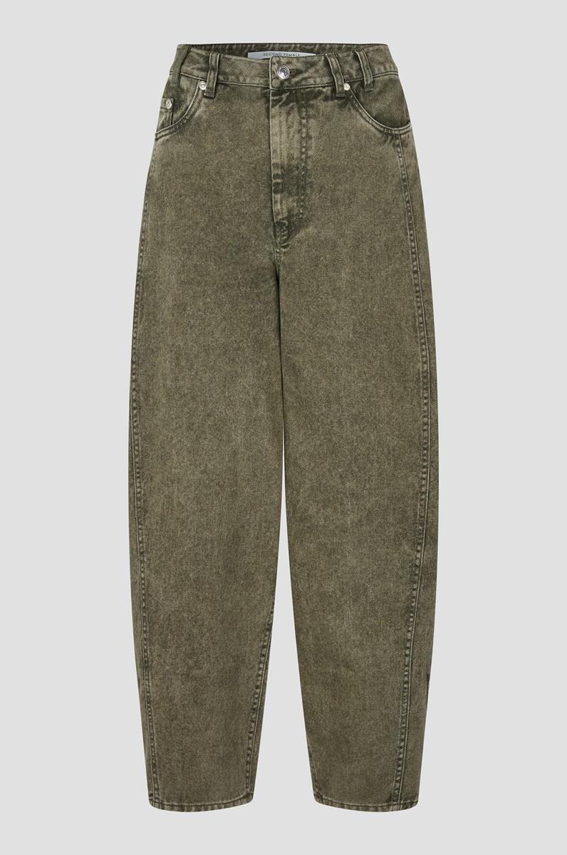 Second Female Jeans Jaye Groen 2