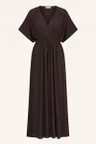 By-Bar Jurk Long Twill Bruin 2