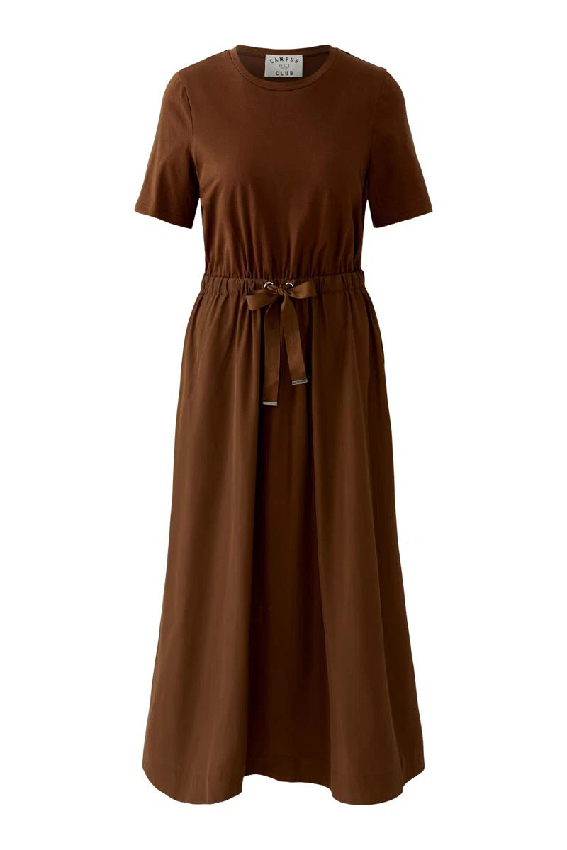 Oui Jurk 0097171 Bruin 2