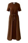 Oui Jurk 0097171 Bruin 2