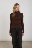 NUKUS Longsleeve NKF03061 Bruin 2