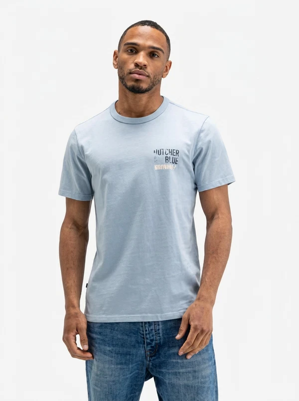 Butcher of Blue T-Shirt Army Brush Blauw 1