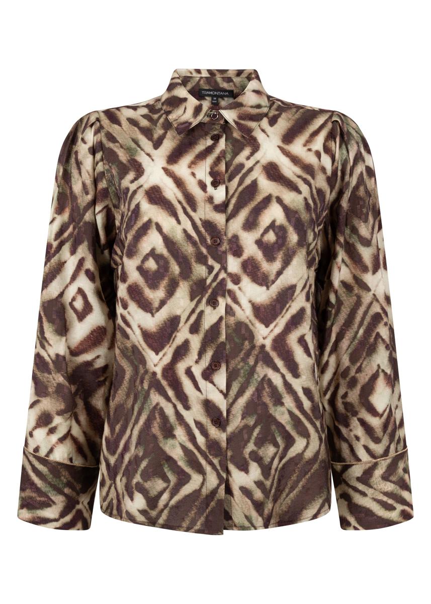 Tramontana Blouse C14-21-301 Bruin 2