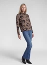 Rabe Longsleeve 57-123364 Taupe 1