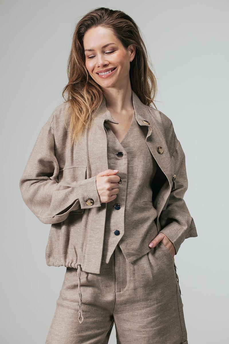 Label DOT Blazer 2617008 Beige 4