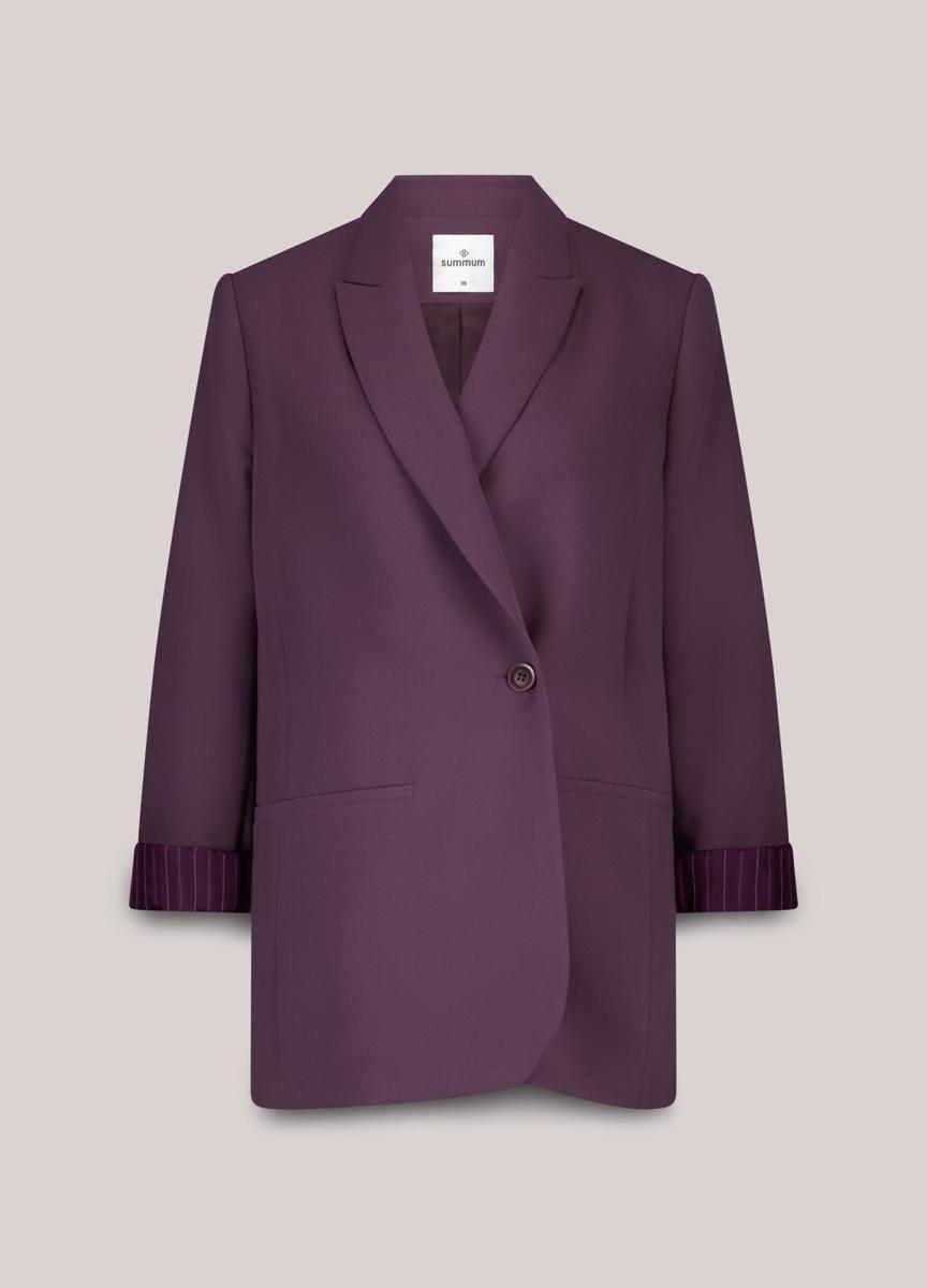 Summum Blazer 1s1264-11680 Paars 2