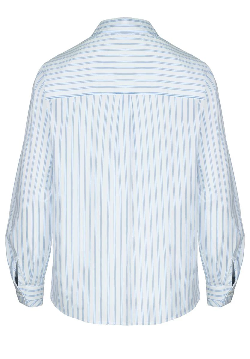 Bianca Blouse Anina Blauw 2