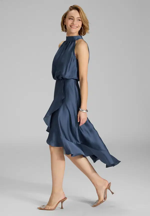 SWING Jurk 5AH04500 Blauw 1