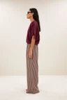 By-Bar T-Shirt Nuki Slub Rood 4