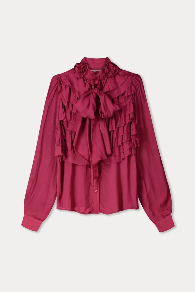POM Amsterdam Blouse SP9737 Roze 1