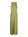 Neo Noir Jurk Celinie Heavy Groen 2