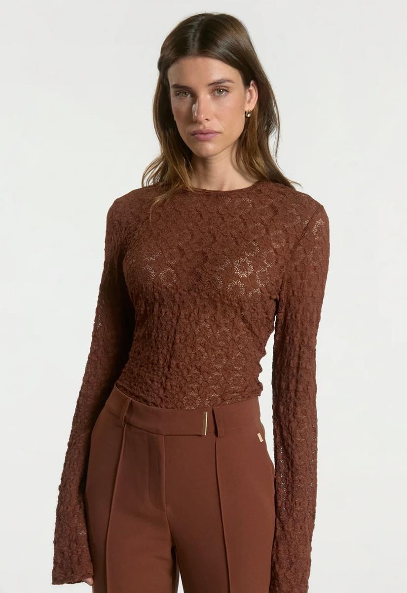 Aaiko Longsleeve Mason Bruin 1