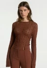 Aaiko Longsleeve Mason Bruin 1