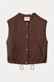 POM Amsterdam Gilet SP9711 Bruin 2