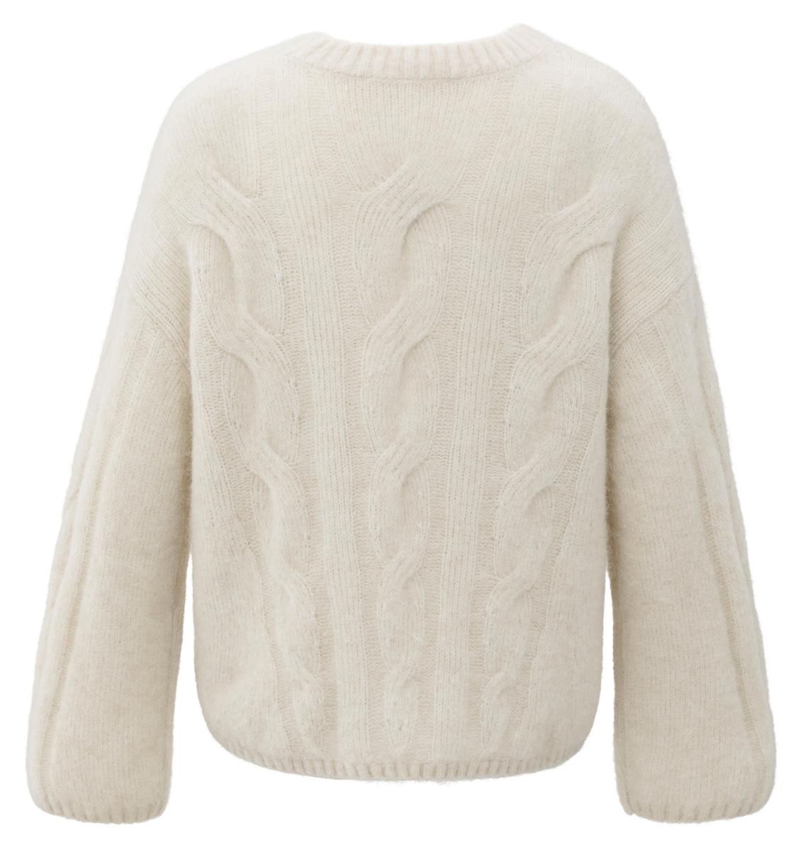 YAYA Trui 01-000520-510 Off-White 2