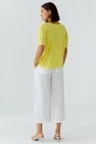 Oui T-Shirt 0097370 Geel 3