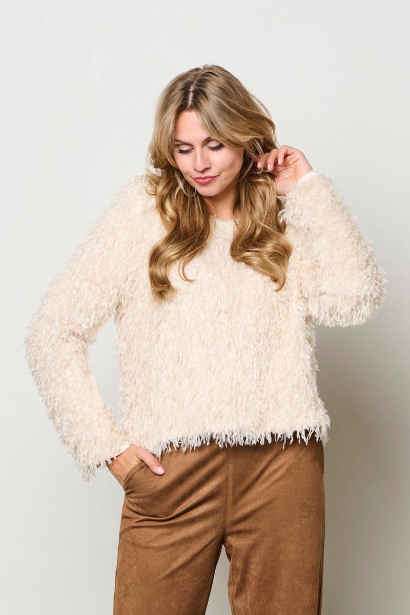 &Co Woman Trui Heather Off-White 1