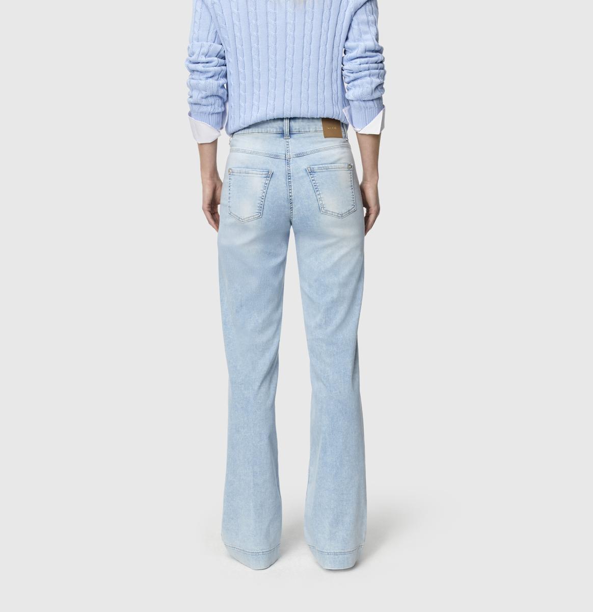 MAC Jeans Dream Wide 5441-90-0351L Blauw 3
