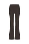Studio Anneloes Pantalon Flair Bonded Long Bruin 2