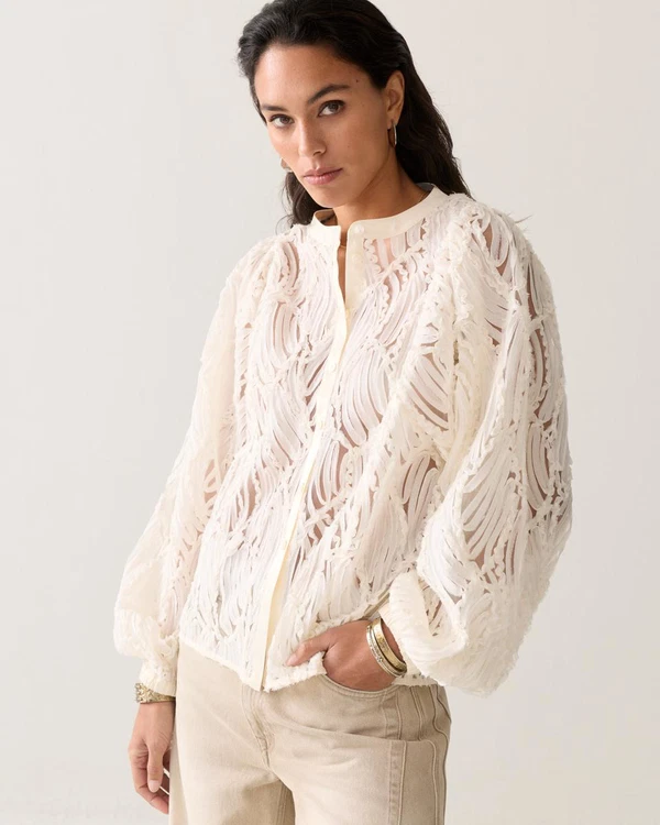 Summum Blouse 2s3580-12581 Off-White 1