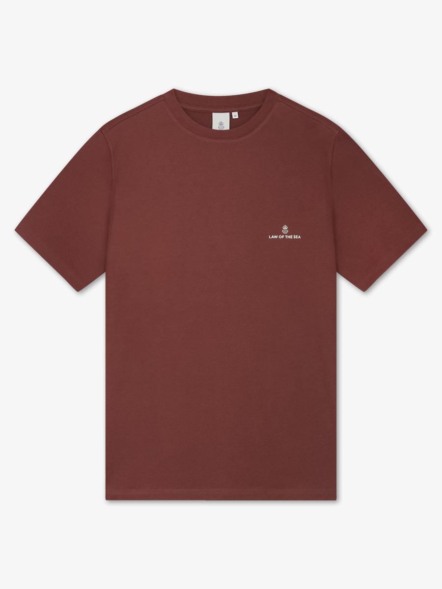 Law of the Sea T-Shirt Law Logo Rood 2