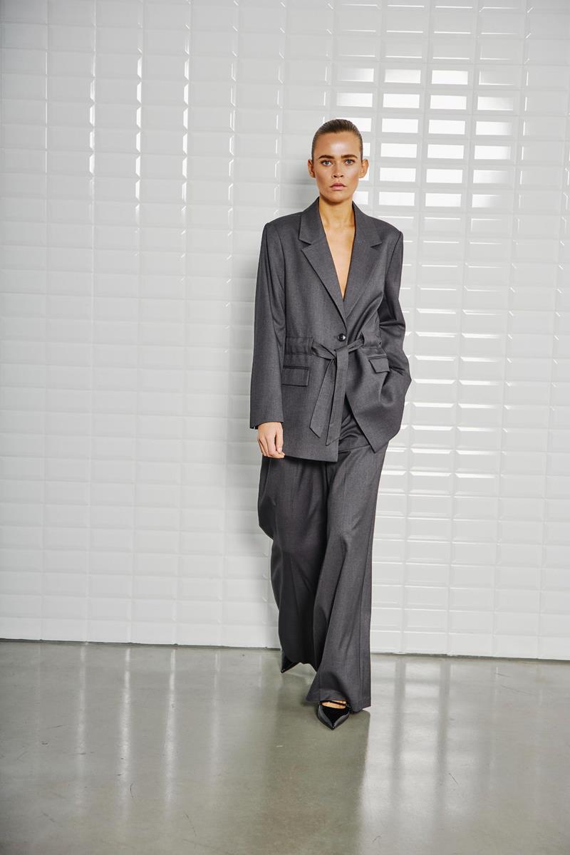 WithBlack Pantalon Magnolia Grijs 1