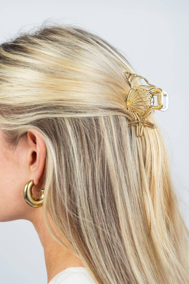 My Jewellery Haarclip MJ12776 Goud 1