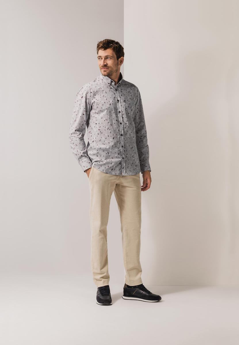 State of Art Overhemd 214-25907 Grijs 3