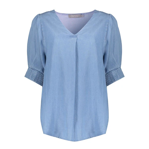 Geisha Blouse NIKITA Blauw 1